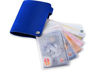 Бумажник Valencia, ярко-синий