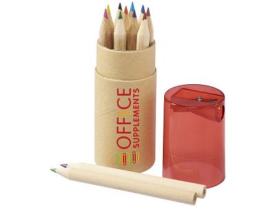 Набор из 12 цветных карандашей Cartoon
